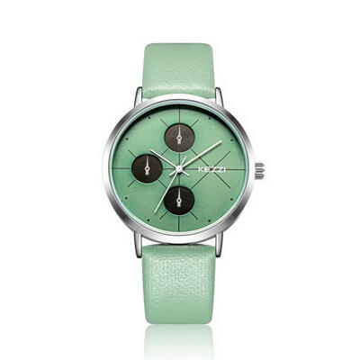 

KEZZI Fashionable Simple Men Quartz Watch With Three Circles And Six Pins