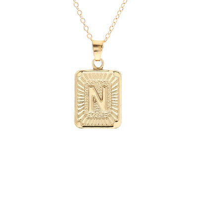 

Fashion Jewelry Brand English Alphabet Pendant Necklace For Women Gift
