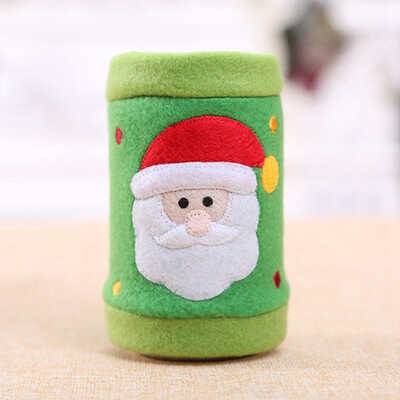 

12 Pcs New Christmas Cooling Beer Can Cover Drinks Bottle Tin Cooler Sleeve Holder