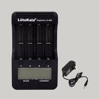 

LiitoKala Lii-500 18650 Smart Battery Charger LCD Display