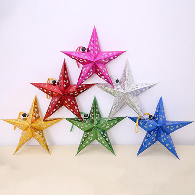 

〖Follure〗Romantic Xmas String Hanging Charm Star Party Decoration Christmas Tree Ornament
