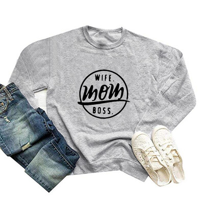 

Tailored Women Printing Round Neck Long Sleeve Casual Blouse Sweatshirt