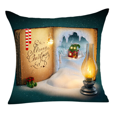 

Tailored Christmas Pillow Cover Decor Pillow Case Sofa Waist Throw Cushion Cover