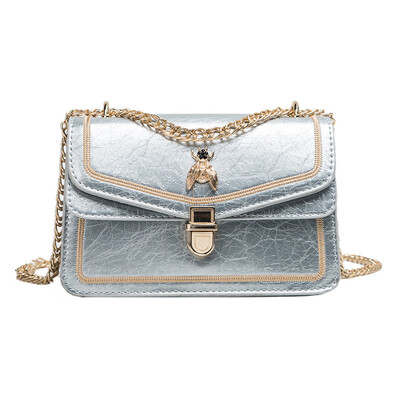 

European&American fashion ladies bag new retro wild handbag shoulder diagonal small square bag