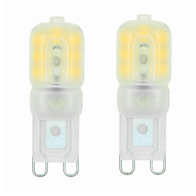 

Sencart G9 3W LED Dimmable Light with Cream PC Cover 14 x 2835 SMD Bulb AC220 - 240V 2PCS