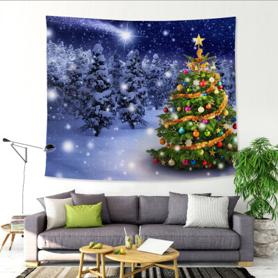 

Gobestart Xmas Art Home Wall Hanging Tapestry Wall Ornamentation Christmas Wall Decor