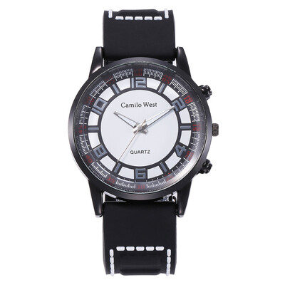 

2019 mens sports silicone watch student Hugh