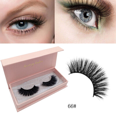 

〖Follure〗Natural False Eyelashes 3d Mink Lashes Volume Soft Lashes Long Extension A
