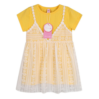 

2018Lace Girl Clothing Princess Dress Kid Baby Party Wedding Pageant Formal Mini Cute Candy Dresses Clothes Baby Girls