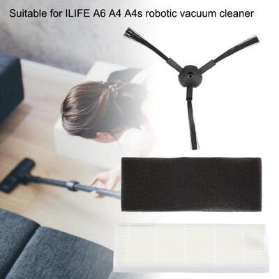 

Greensen Vacuum Spare Part Side Brush & HEPA Filters Tool Kit for ILIFE A6 A4 A4s Robot