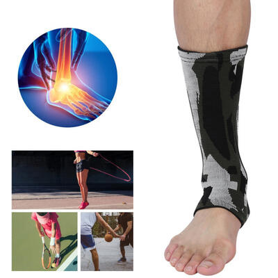 

Greensen Nylon Sport Ankle Support Brace Pad Guard Protective Warm for Workout Walking