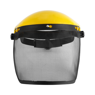 

Safety Helmet Hat with Full Face Mesh Visor for Logging Brushcutter Forestry Protection Mesh Visor Helmet Mesh Visor Helmet Hat