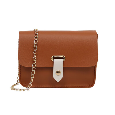

Women Small Square Bag Simple Casual Chain Shoulder Messenger Bag Cute Wild Korean Version Handbags Bolsos Mujer T10