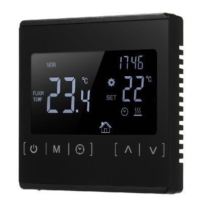 

LCD Touch Screen Thermostat Electric Floor Heating System Water Heating Thermoregulator AC85-240V Temperature Controller