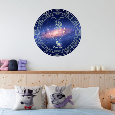 

Gobestart Wall Sticker Twelve Constellations Luminous Glowing Sticker Shining Stars Decor