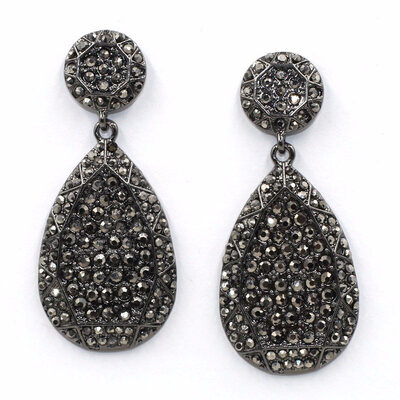 

JURAN Factory Wholesale Women Fashion Crystal Drop Earrings Party Jewelry Brand Earrings Free Shipping 15 Styles Brincos 2019