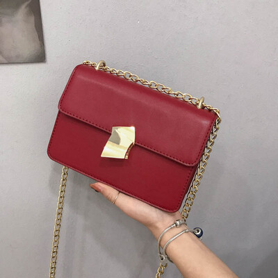 

Wideband girl tide Korean style Joker shoulder Messenger bag fashion simple small square bag
