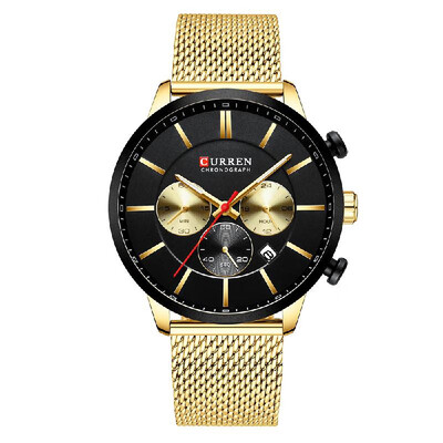 

CURREN 8340 Man Watch Man Sport Watch Man Waterproof Outdoor Wristwatch Man Watch Man Chronograph Quartz Business Watch Male Watch