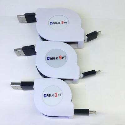

Retractable Lightning Cable 2A Fast Charge Cord For IPHONE