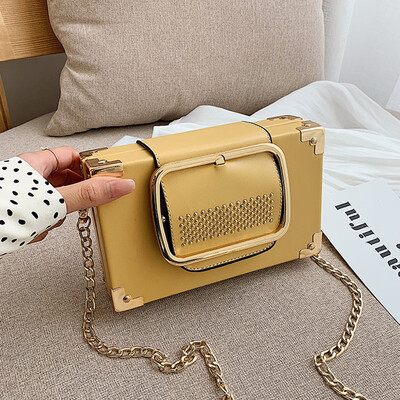 

Tailored Fashion Women Retro Square Leather Messenger Crossbody Bags Bag Shoulder Bags