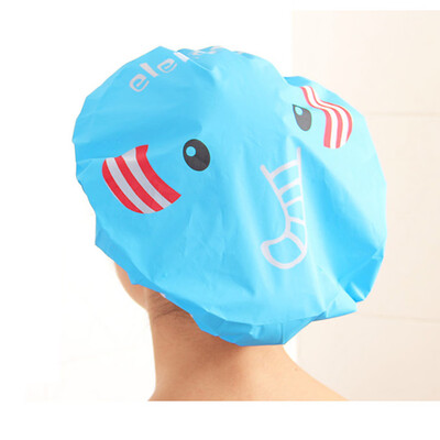 

〖Follure〗Women Shower Caps Colorful Bath Shower Hair Cover Adults Waterproof Bathing