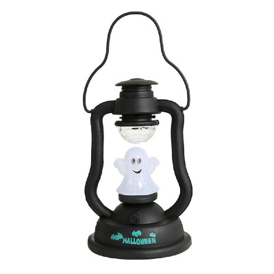 

Hallo-ween Pum-pkin Lantern Batt-ery Operated Light-Up Pum-pkin Themed Lamp Scary Light Up Lantern for Hallo-ween Party Decoration