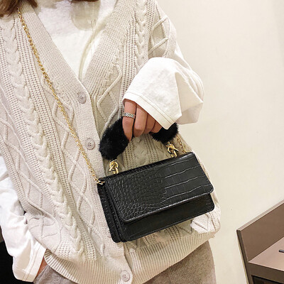 

Tailored Women Hand Bag Small Fashion Stone Crossbody Chain Bag Shoulder Bag