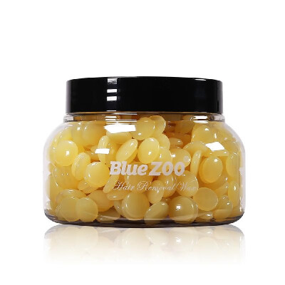 

Blue ZOO 150g Hard Wax Beans Natural Ingredients Solid Hair Remover Wax Bean Body Hair Removal Depilatory Wax