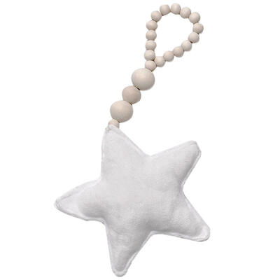 

Nordic Star Wood Beads Ornament Home Wall Decor Pendant Photography Props