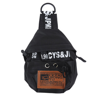 

Women Waist Fanny Pack Nylon Belt Zipper Waist Bag Casual Chest Bum Bag