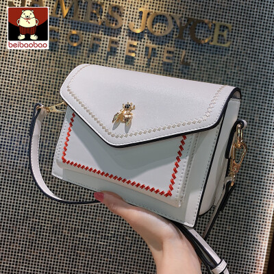 

On the new small bag girl 2019 new fashion one shoulder bag with foreign air girl oblique satchel bag the new style the fashion