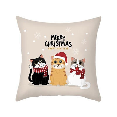 

Siaonvr Home Nordic Style Cushion Christmas Pillowcase for Living Room Bedroom
