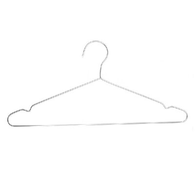 

10 Pcs 42cm Clothes Hanger Clothes Drying Rack Non-Slip Hook Metal Hangers Coat Hanger Children Adult Clothes Accessories Rack