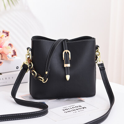 

Water-bucket bag womens summer fashion oblique-style bag simple-quality single-shoulder Korean-style single-shoulder Kore