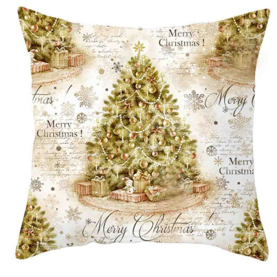 

〖Follure〗Christmas Pillow Cover Decor Pillow Case Sofa Waist Throw Cushion Cover