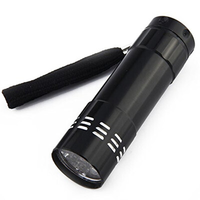 

Mini Flashlight White Lamp Protable Small Pocket Torch 9 Led