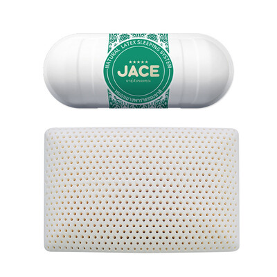 

JaCe Thailand imported natural latex pillow bread type adult cervical pillow Tara ray craft latex pillow