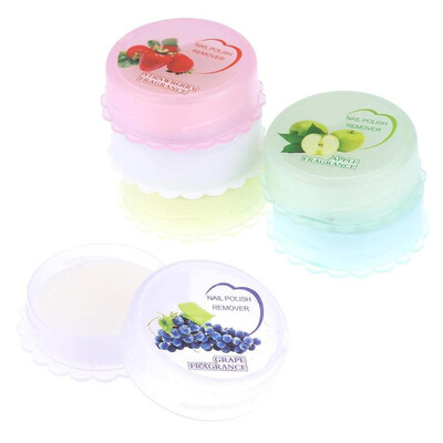 

32pcs Oil Nail Polish Remover Fresh Fruit Wipes Napkins Manicure Tools