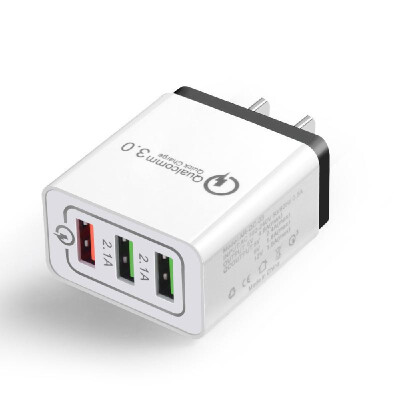 

Fast Phone Charger QC30 3 Ports USB EU