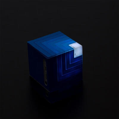 

Magic Cube Style Mini Portable Wireless Bluetooth Speaker Stereo Music Player With Colorful Light Support TF Card AUX
