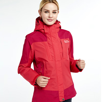 

ALPINT MOUNTAIN Jacket three-in-one outdoor men&women couple fleece two-piece waterproof warm jacket winter clothes 650-6