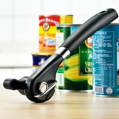 

Manual Can Opener Tin Can Opener Safety Cut Lid Smooth Edge Side Stainless Steel