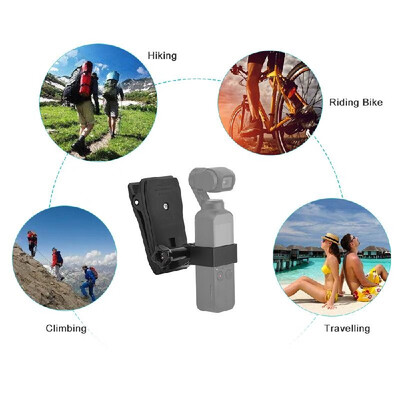 

Backpack Clip Fixing Mount Expansion Bracket Stand Holder for DJI OSMO Pocket Handheld Gimbal Camera Stabilizer Accessories