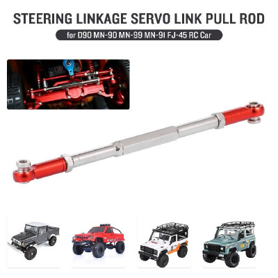 

Replacement for MN-D90 MN-90 MN-99 MN-91 FJ-45 RC Car Steering Linkage Servo Link Pull Rod Turnbuckle Aluminum Alloy Upgrade Parts