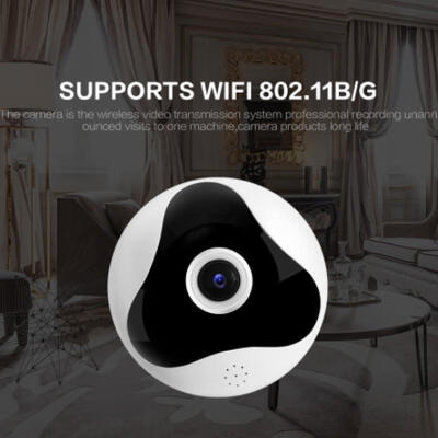 

1080P 960P Wireless Wifi IP Camera 360 Degree Fisheye Panoramic CCTV Security Camera Infrared Motion Detection P2P Camer