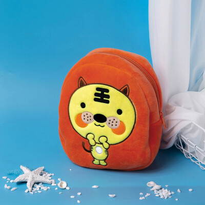 

Tailored Little Tiger Cartoon Cute Animal Plush Backpack Toddler Mini School Bag For Kids
