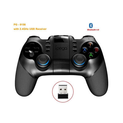 

IPEGA PG-9156 Bluetooth Gamepad Wireless Game Controller With Phone Stand Compatible With Smart Phone TV PC TV Box