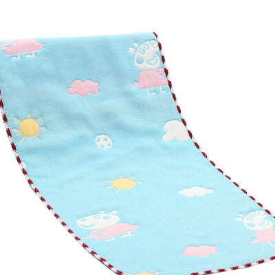 

Soft Comfortable Lightweight Skin-friendly Purified Cotton Infant Kids Cartoon Pattern Children Etamine Washcloth