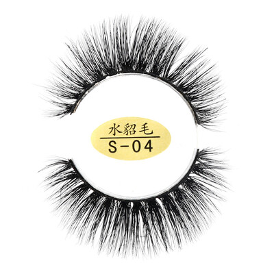 

〖Follure〗Natural 3D Eyelashes 100 faux Mink Hand-made False Lashes Soft 1 Pair