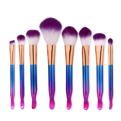 

〖Follure〗8PCS Make Up Foundation Eyebrow Eyeliner Blush Cosmetic Concealer Brushes